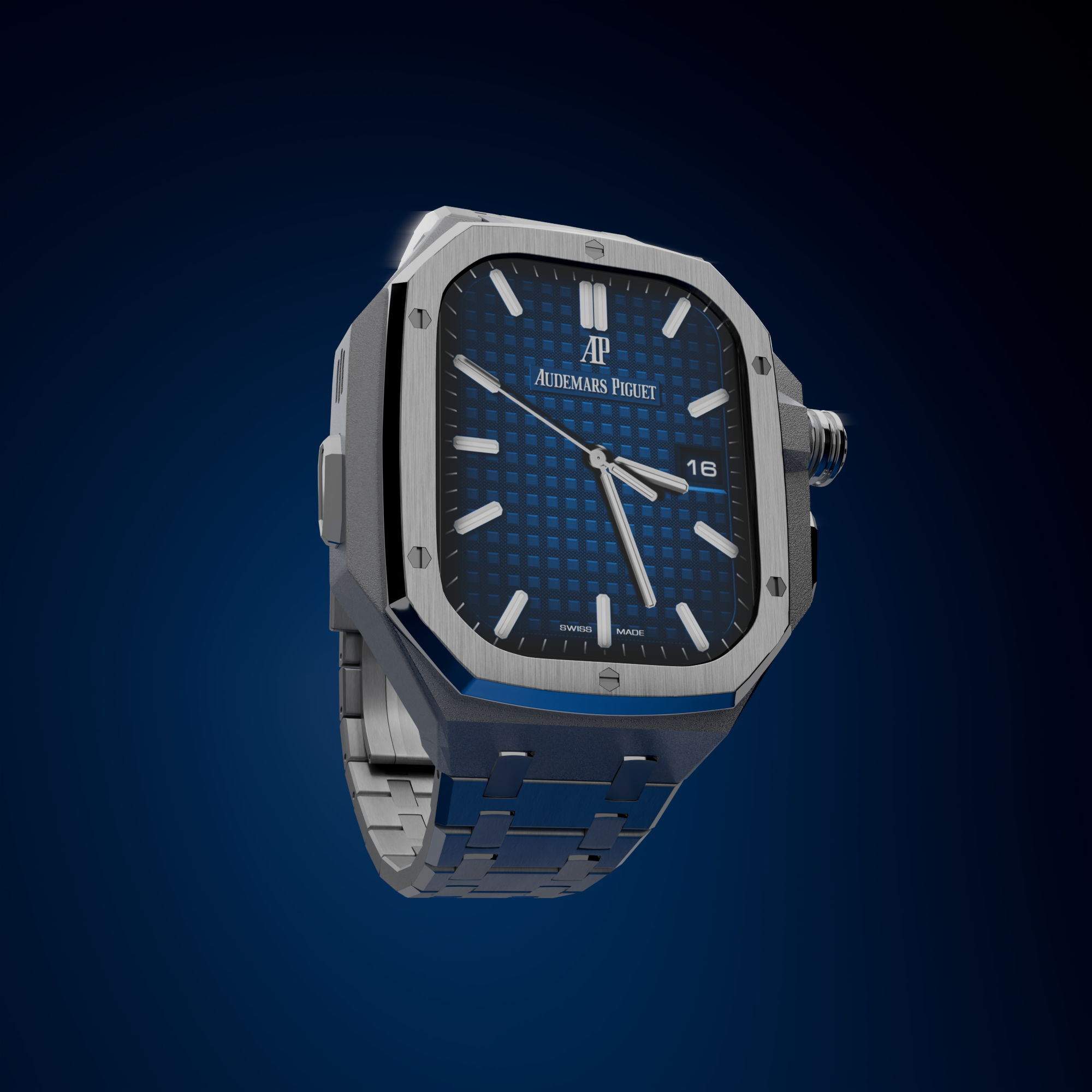 The Mod Projects floating hero render